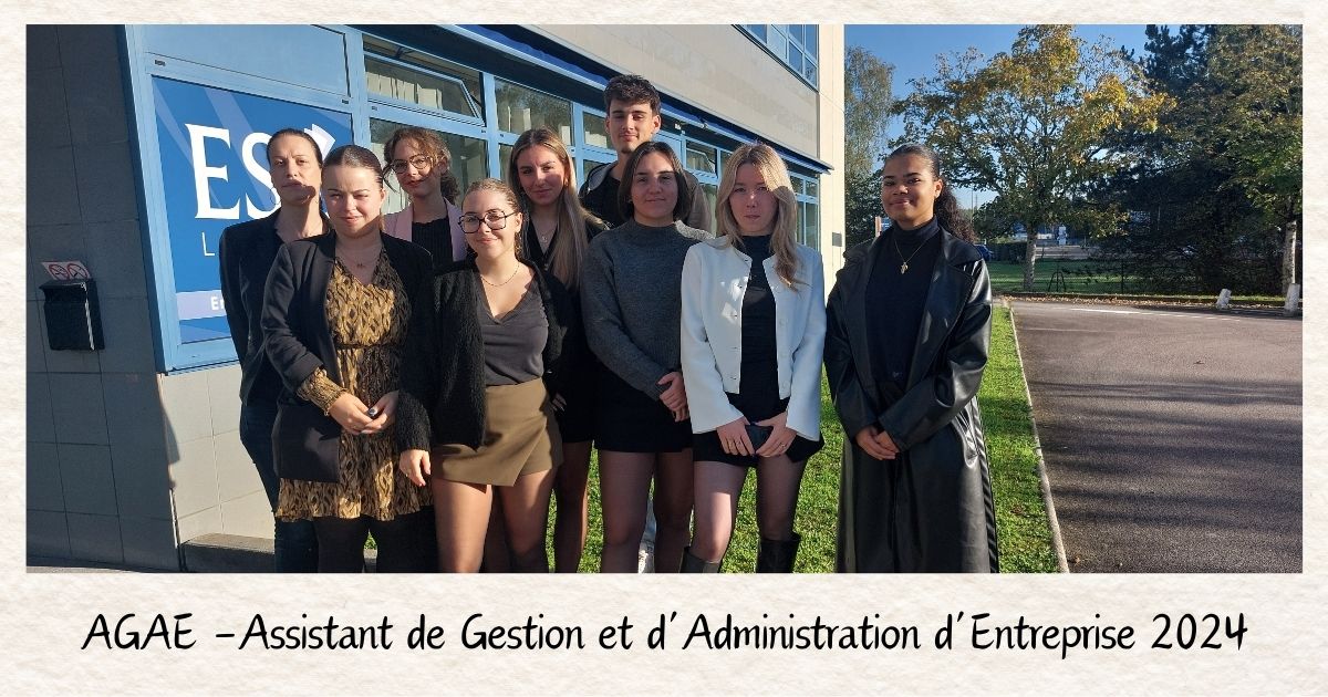 AGAE -Assistant de Gestion et d’Administration d’Entreprise 2024