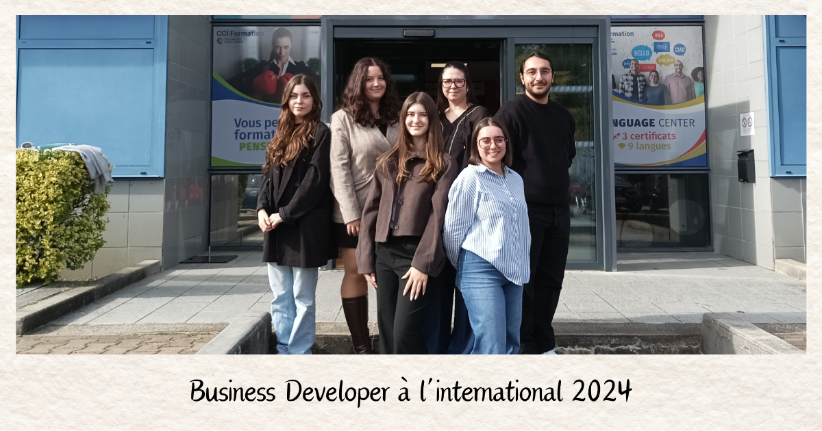 Business Developer à l’international 2024