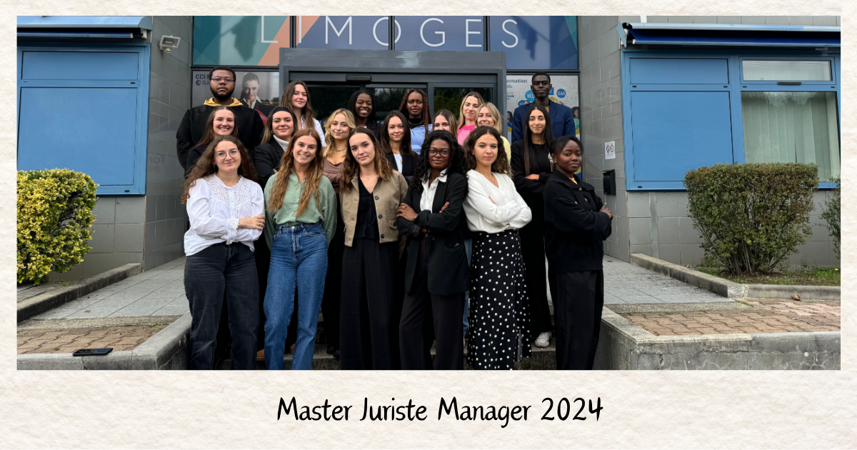 Master Juriste Manager 2024